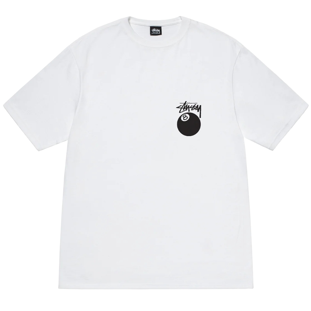 Stussy 8 Ball Tee White 1905103_white