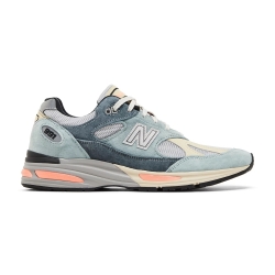 New Balance 991v2 Made In England 'Silver Blue Turbulence'