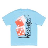 Stussy Tall Dice Tee Sky Blue