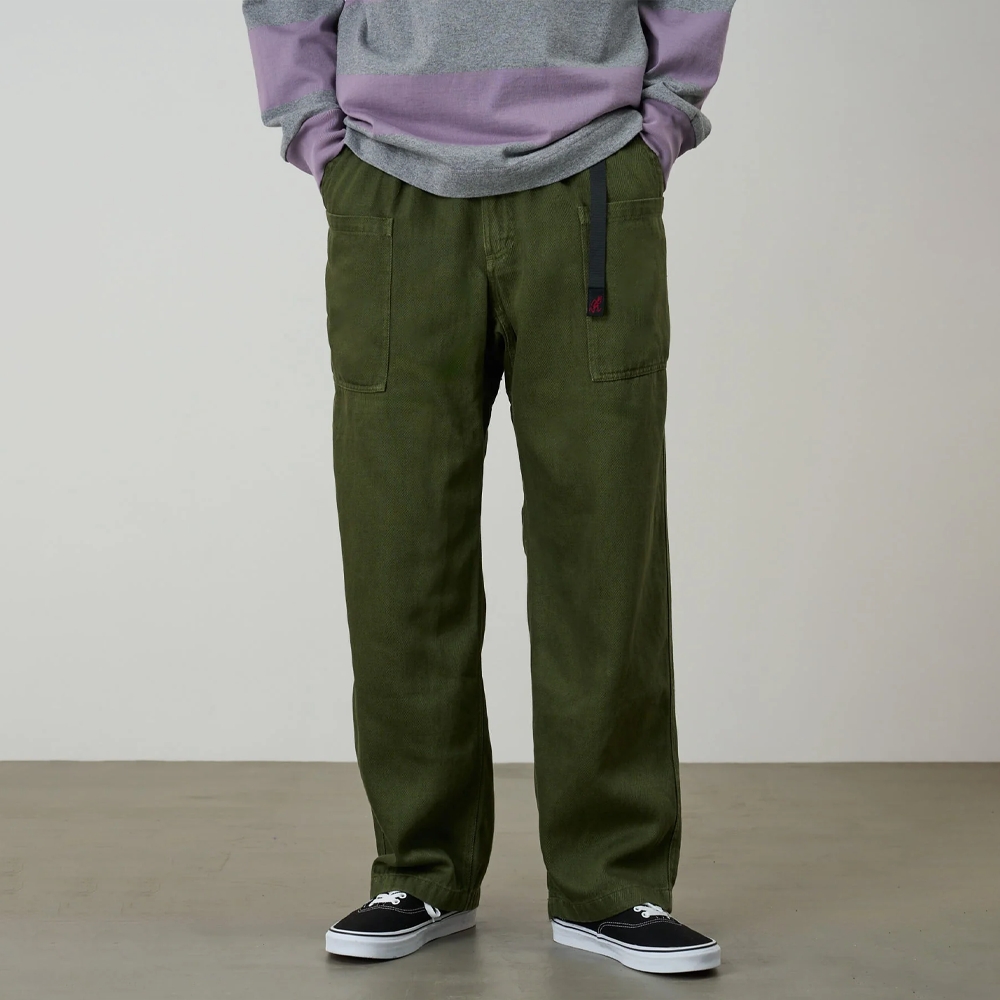 Gramicci Hemp Relaxed Pant Olive G6SM-P005-OLIV
