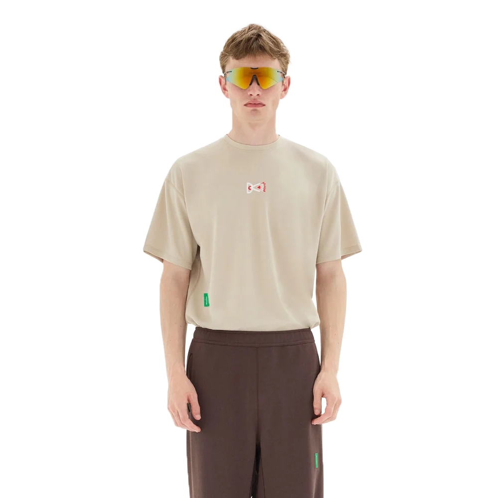 District Vision Short Sleeve Boxy Training Tee Bamboo DV0100-A_BAMBOO