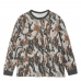 Gramicci Waffle Crew Bark Camo G6FM-J041-BKCM