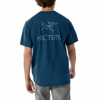 Arcteryx Kragg SL Cotton Bird Word Tee Nightscape