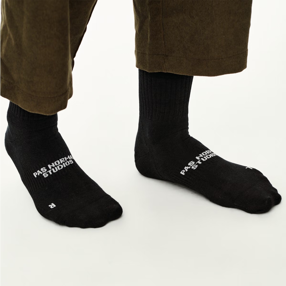 Pas Normal Studios Off-Race Socks Black NAP2026AR-4999