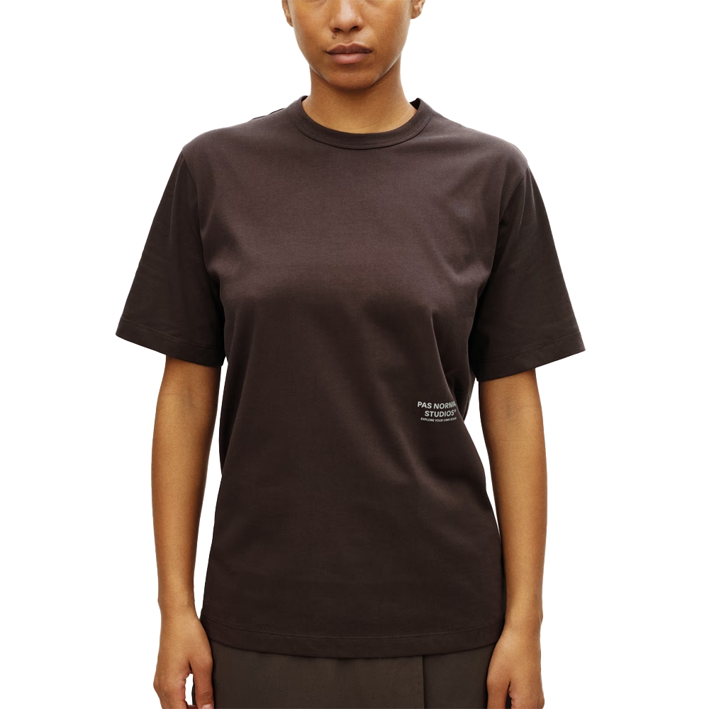 Pas Normal Studios Off-Race Cotton Tech Tee Dark Purple NP2021AR-4880