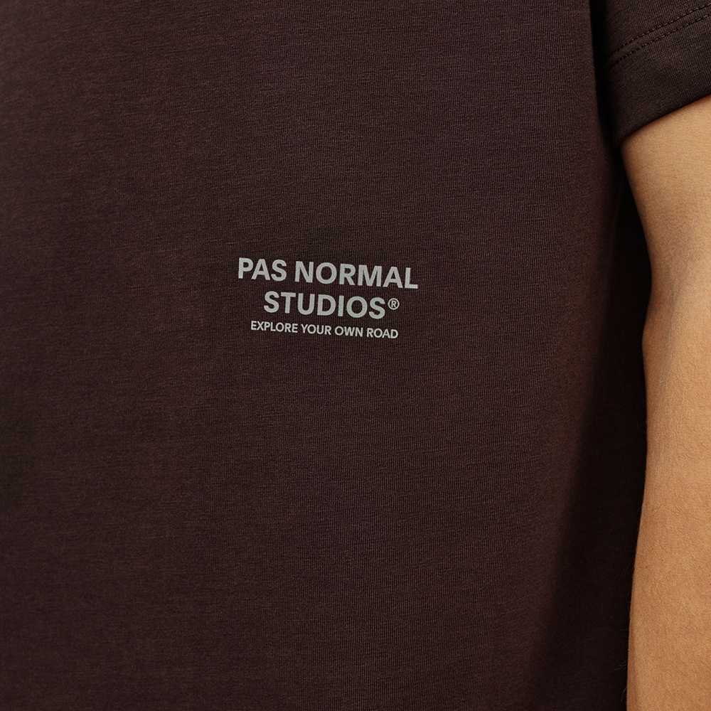 Pas Normal Studios Off-Race Cotton Tech Tee Dark Purple NP2021AR-4880
