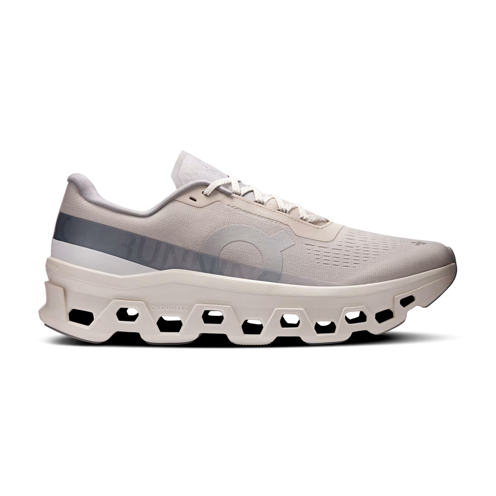 On Cloudmonster 1 'Pearl Ivory'