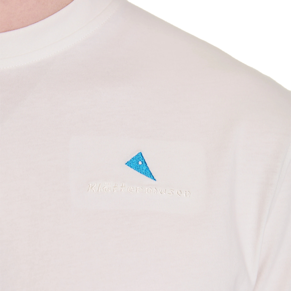 Klättermusen Root Logo SS Tee Snow 10418-101