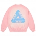 Світшоти Palace Reacto Tri-Ferg Crew Pink P28CW004