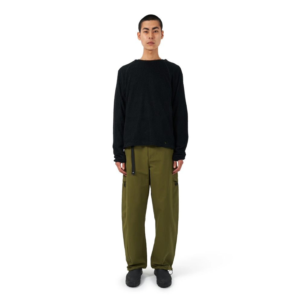 Purple Mountain Observatory Polartec Alpha Pullover Black PMO2123-BLK