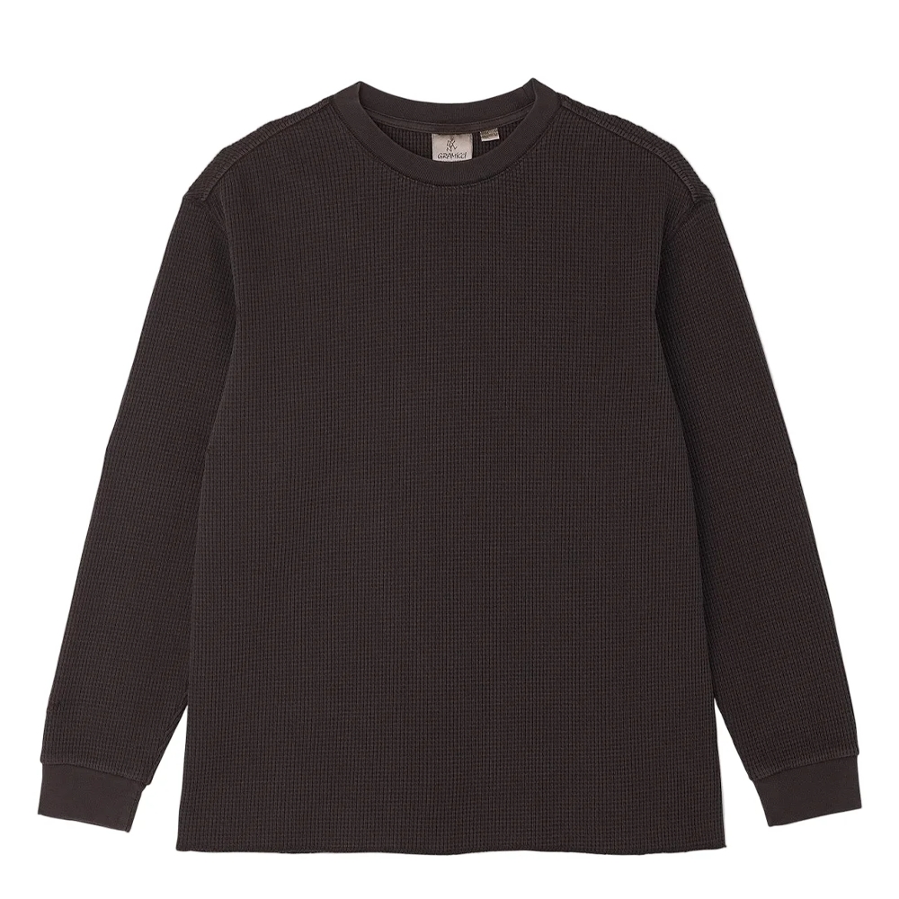 Gramicci Waffle Crew Fossil Pigment G6FM-J041-FLPG