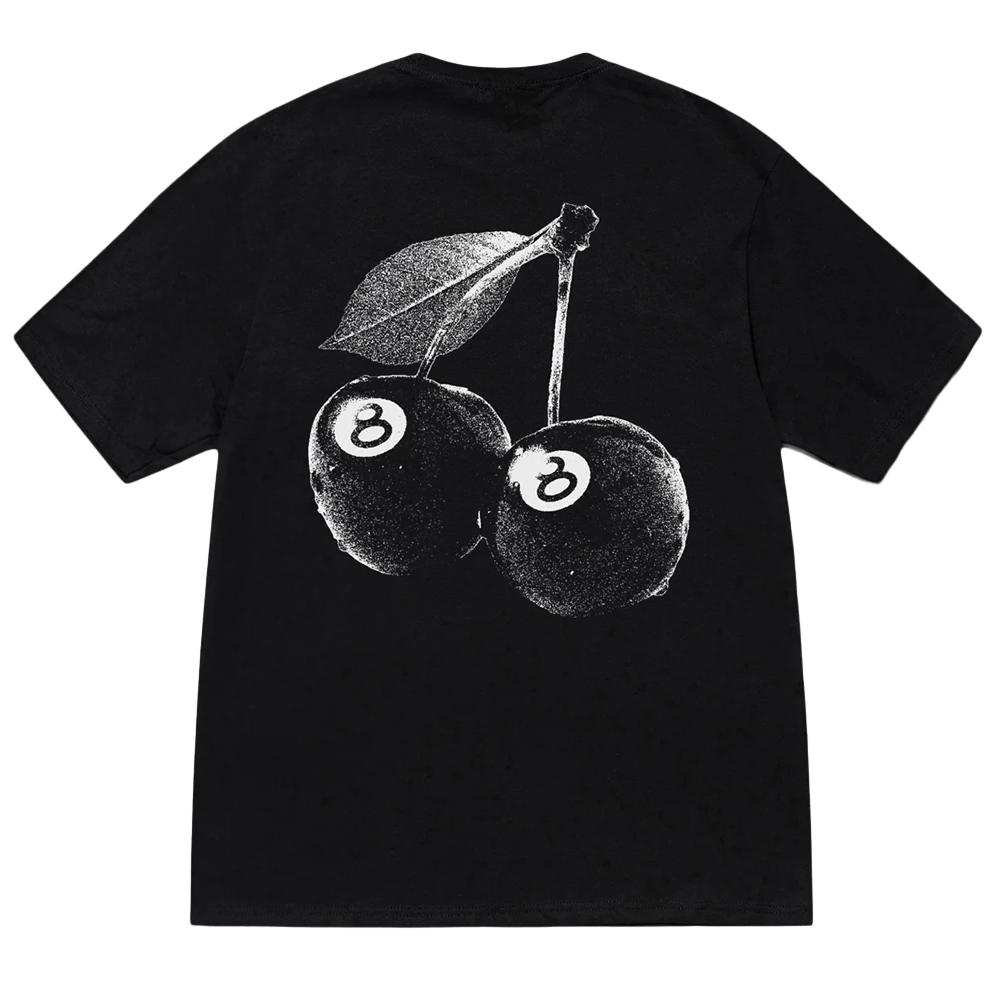 Stussy Cherries Tee Black 1905066_blac