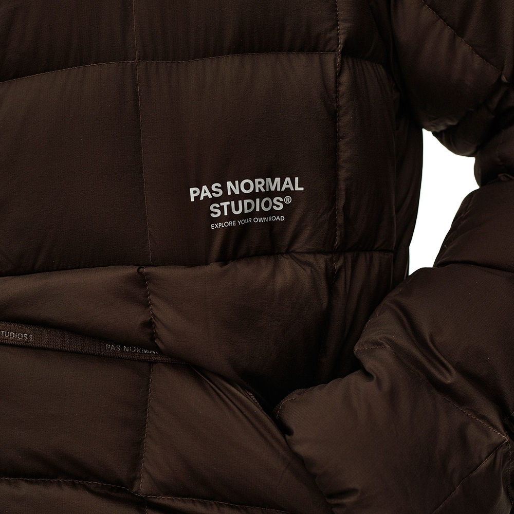 Pas Normal Studios Off-Race Down Liner Jacket Dark Coffee NH2003AV-4652