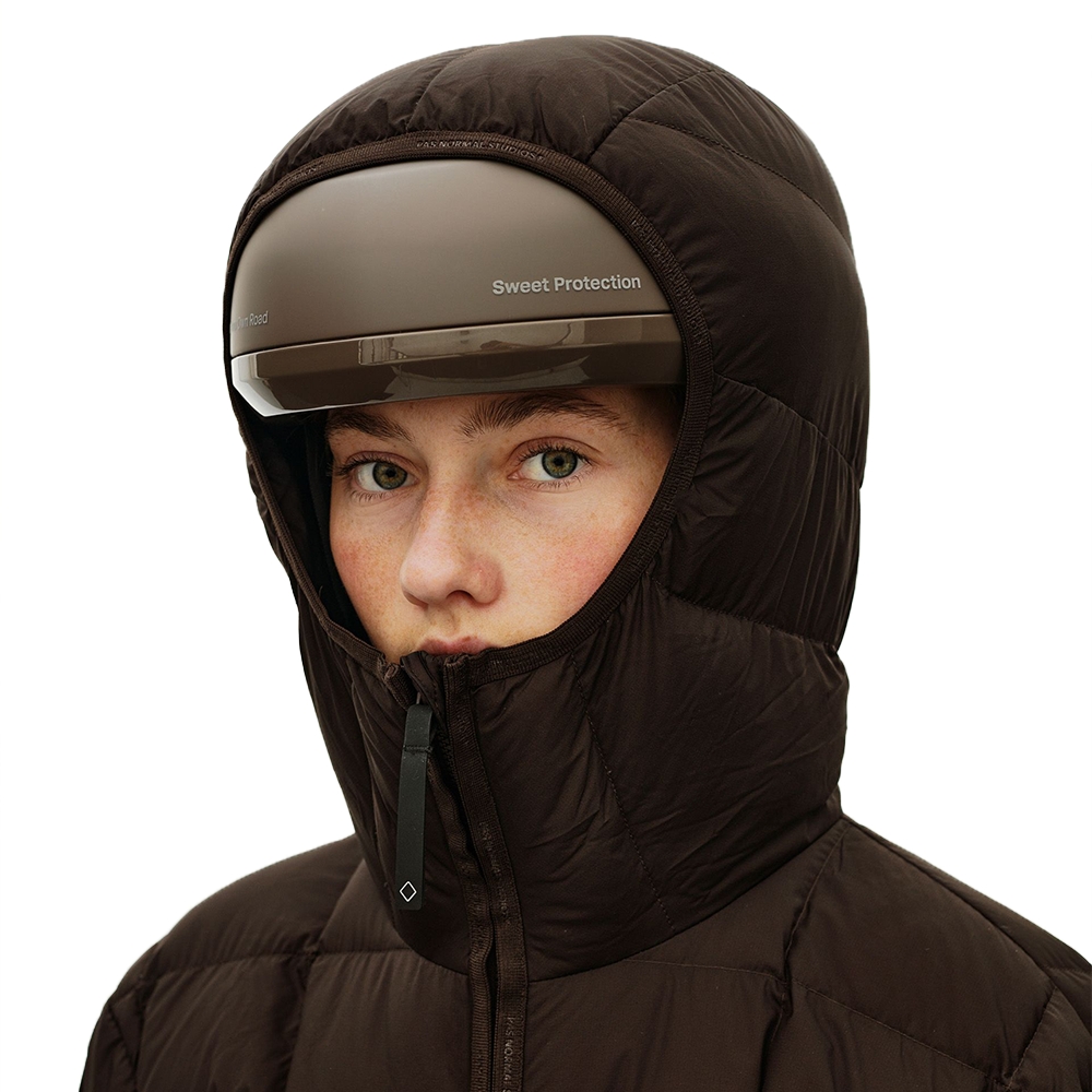 Pas Normal Studios Off-Race Down Liner Jacket Dark Coffee NH2003AV-4652