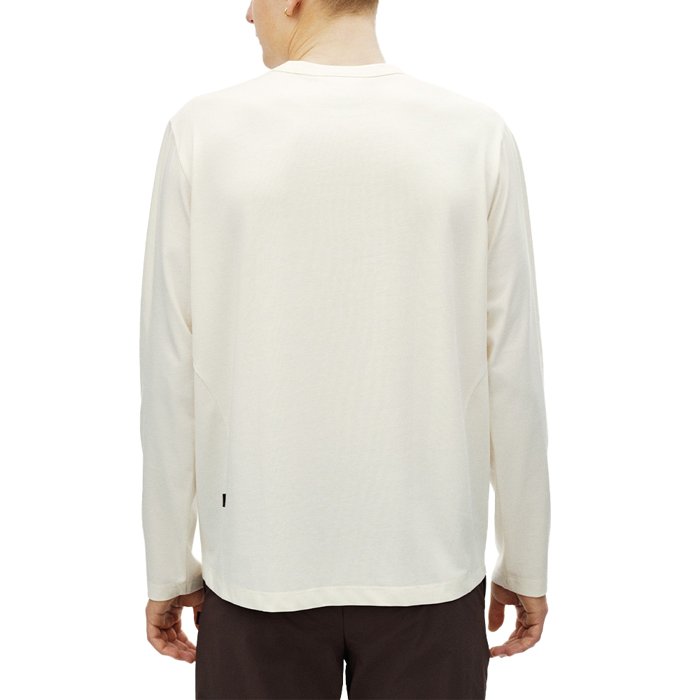Pas Normal Studios Off-Race Cotton Tech Graphic Long Sleeve Tee Off White NQ2029AR-3101