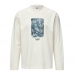 Pas Normal Studios Off-Race Cotton Tech Graphic Long Sleeve Tee Off White NQ2029AR-3101