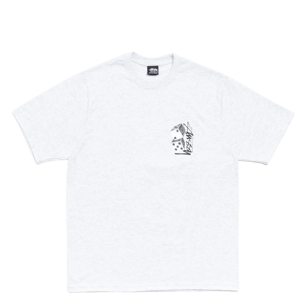 Stussy Tall Dice Tee Ash Heather 1905187_ASHH