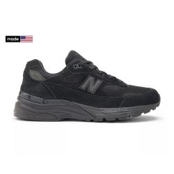 New Balance 992 Made in USA 'Triple Black' 2025