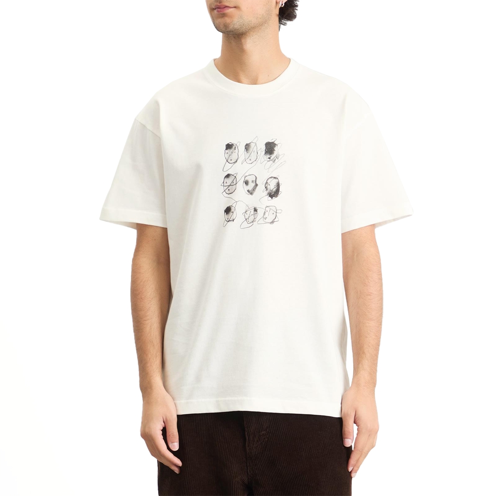 Polar Skate Co. Sequence Tee Cloud White PSC-F25-23