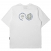 Purple Mountain Observatory Globe SS Tee White PMO201_WHIT