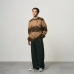 Gramicci Mohair Splatter Sweater Taupe Splatter G6FM-J037-TPSP