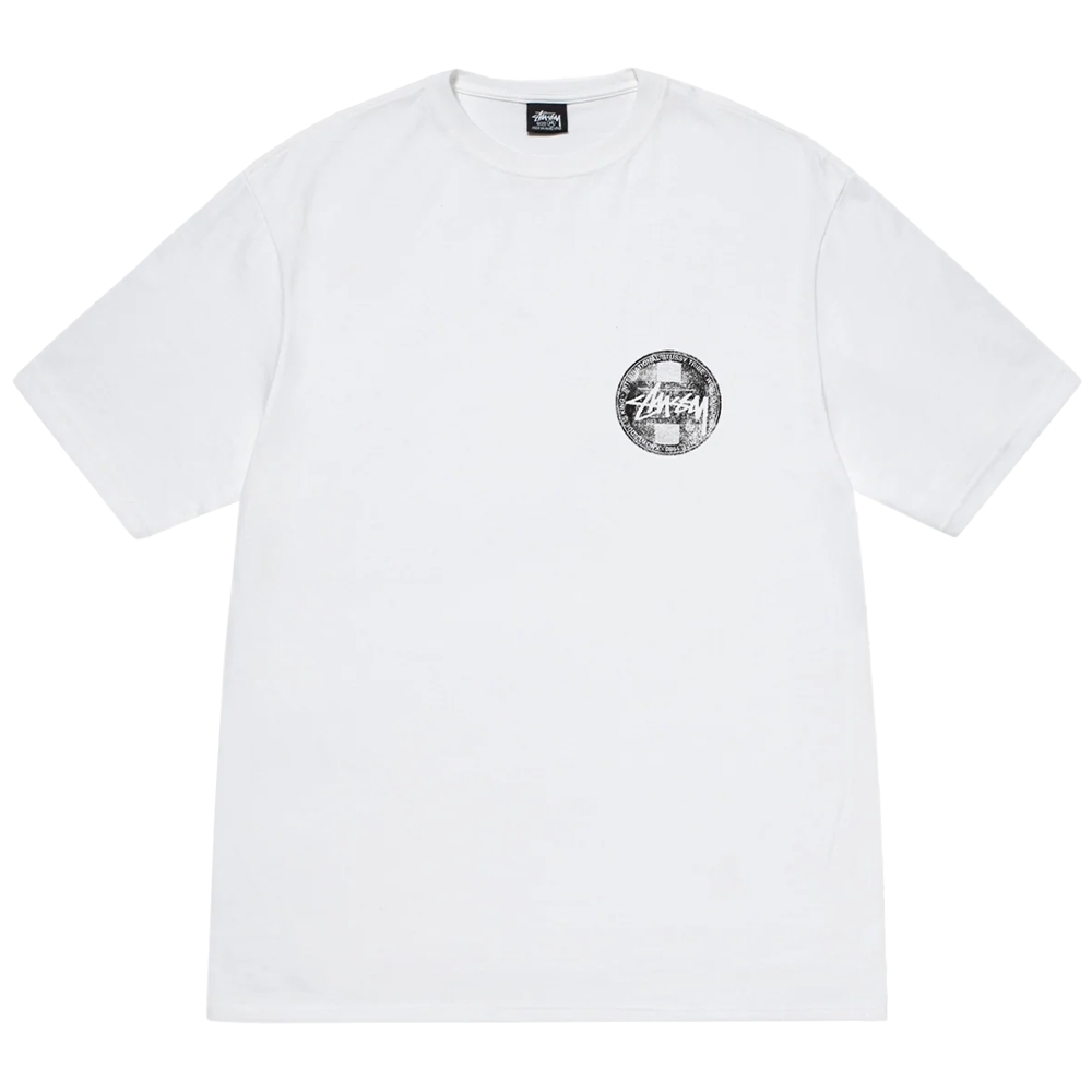 Stussy Dot Stamp Tee White 1905071_white