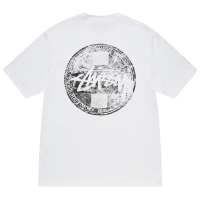 Stussy Dot Stamp Tee White