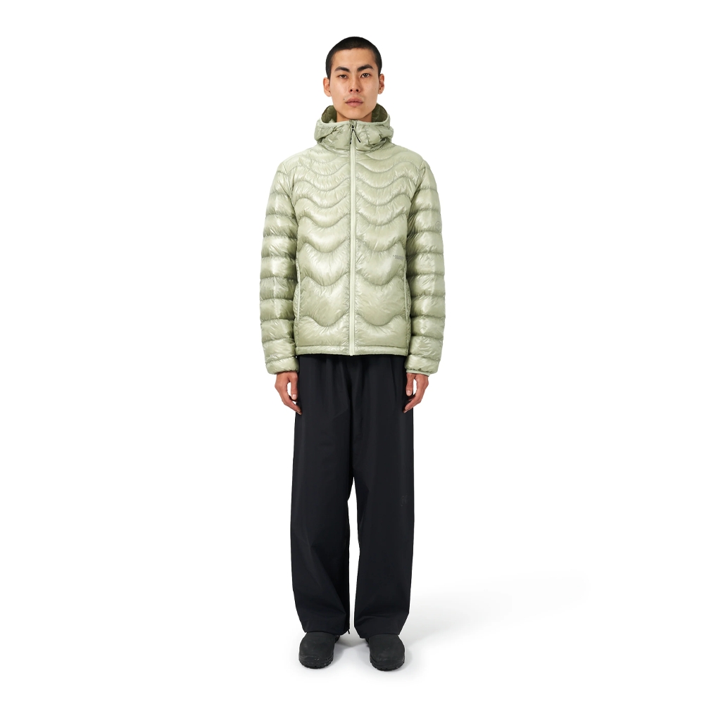 Purple Mountain Observatory Waves Puffer Jacket Sage PMO0154_SAG