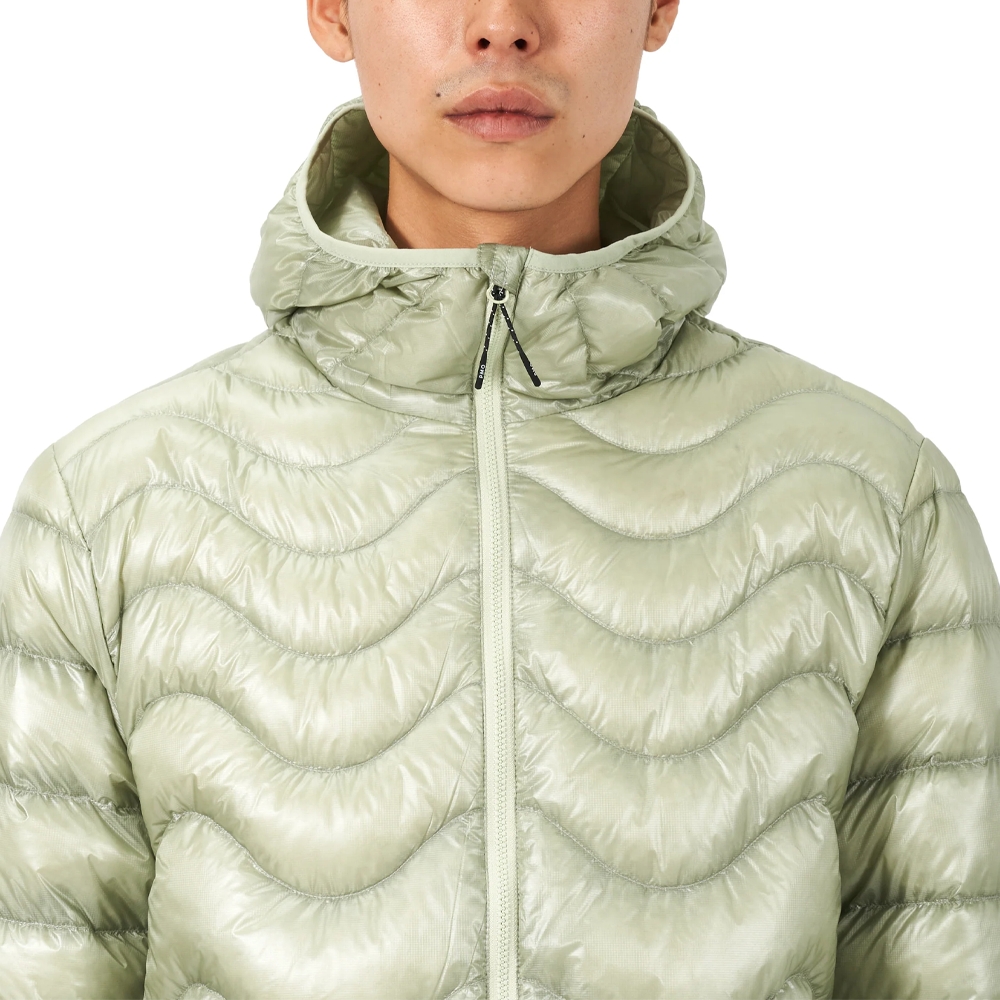Purple Mountain Observatory Waves Puffer Jacket Sage PMO0154_SAG