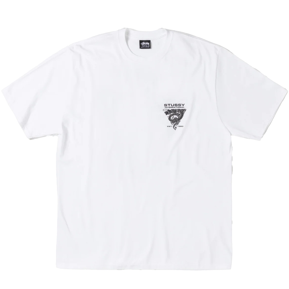Stussy Dragon Tee White 1905166_WHIT