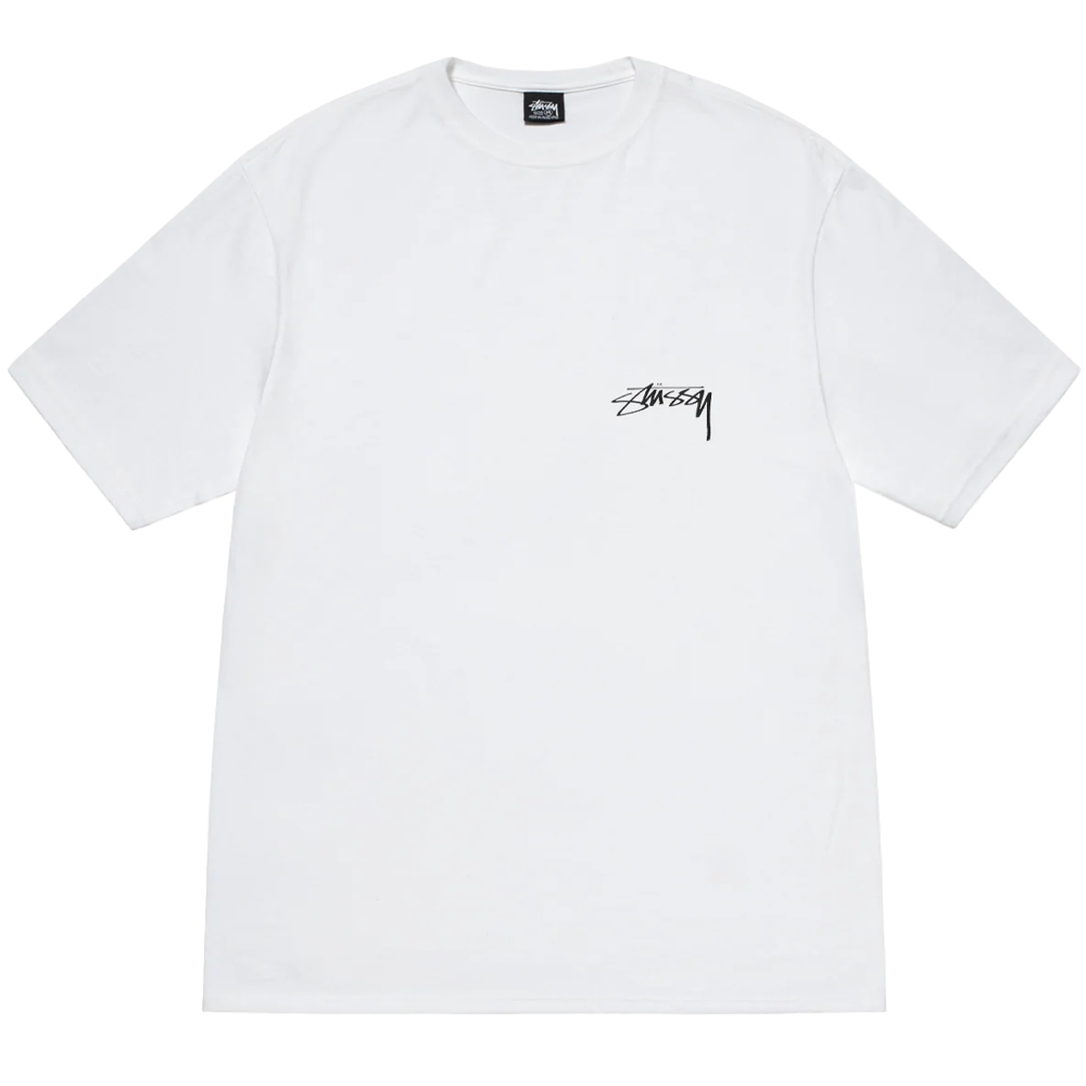 Stussy Grid Tee White 1905076_white