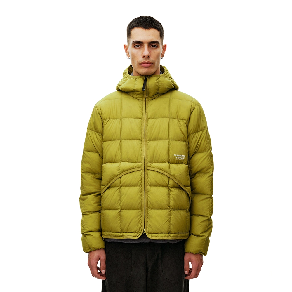 Pas Normal Studios Off-Race Down Liner Jacket Dark Lime NH2003AV-4651