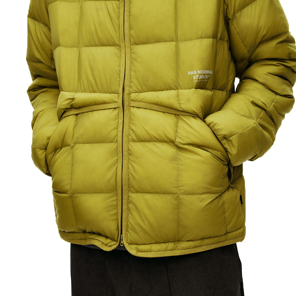 Pas Normal Studios Off-Race Down Liner Jacket Dark Lime NH2003AV-4651