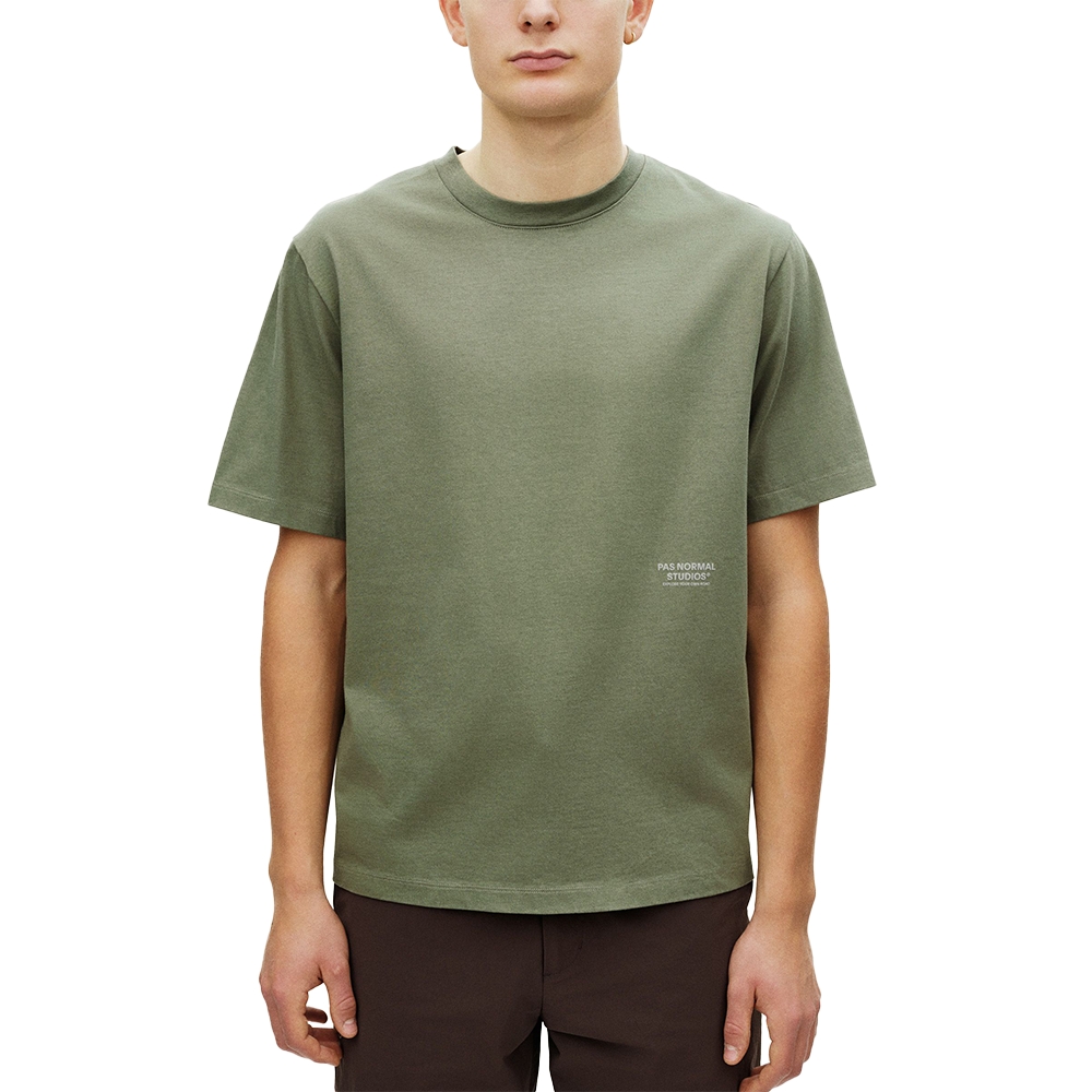 Pas Normal Studios Off-Race Tee Dark Celeste MP2021AO-3859