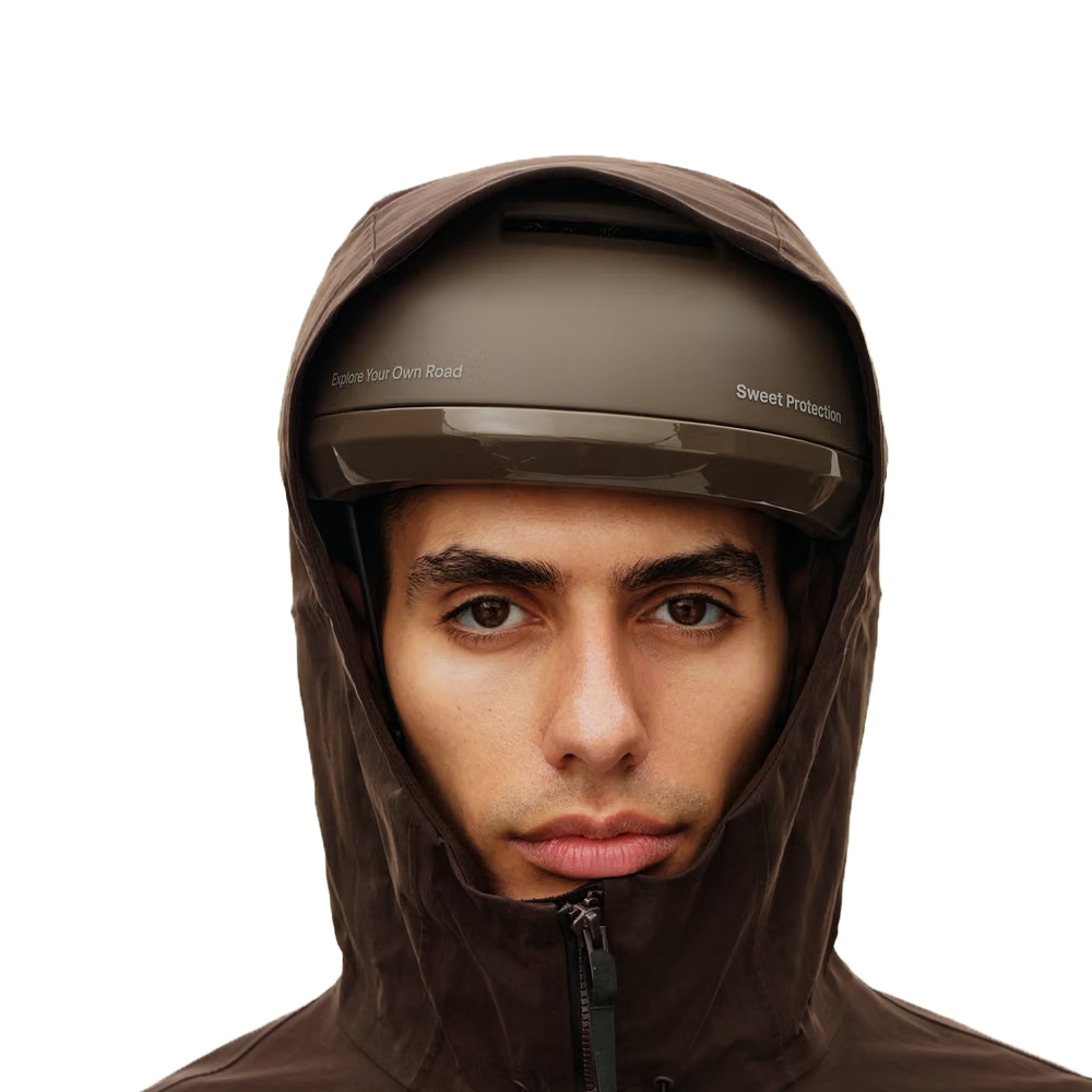 Pas Normal Studios Off-Race 3L Shell Jacket Dark Coffee NH2006AR-4652