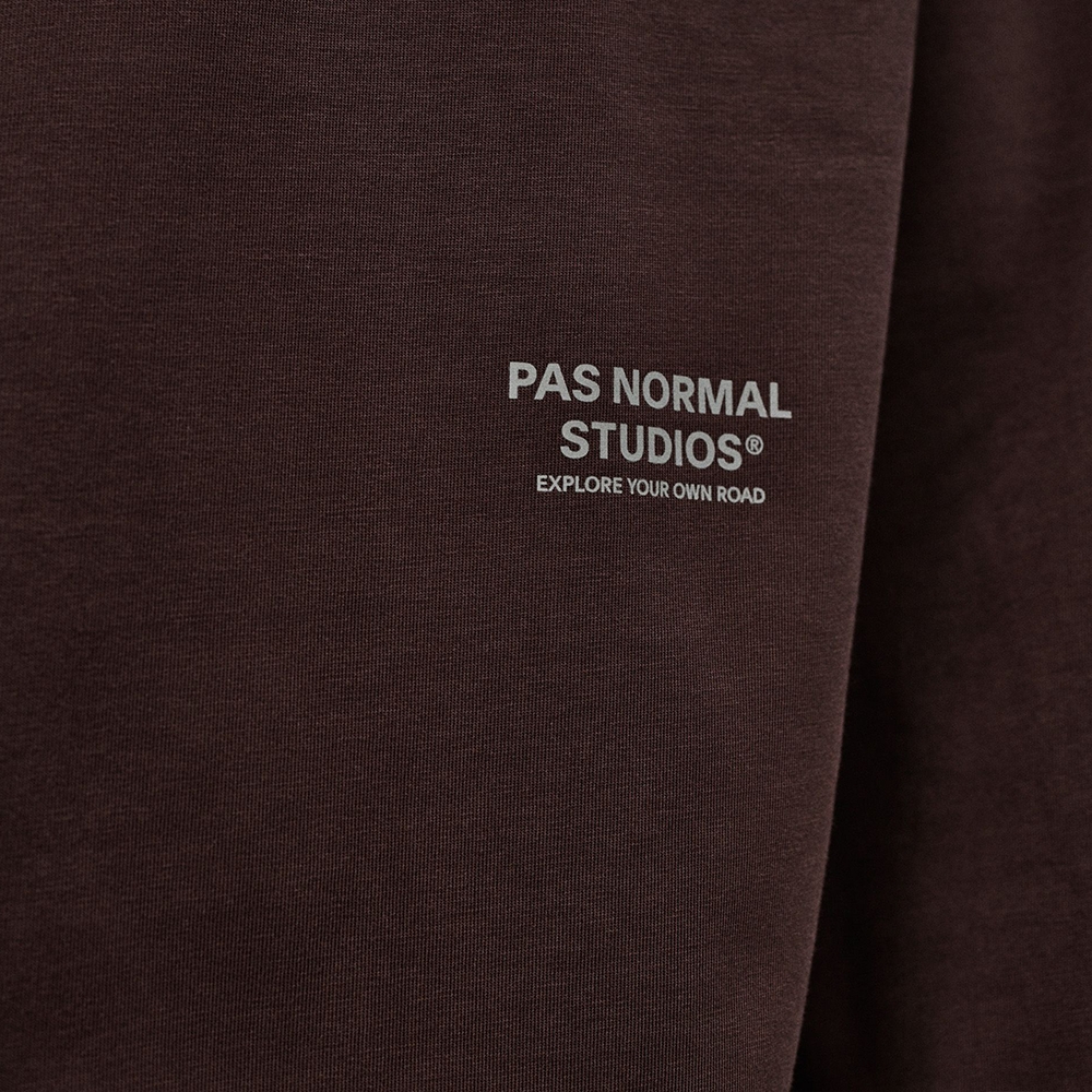 Pas Normal Studios Off-Race Cotton Tech Long Sleeve Tee Dark Purple NQ2021AR-3880