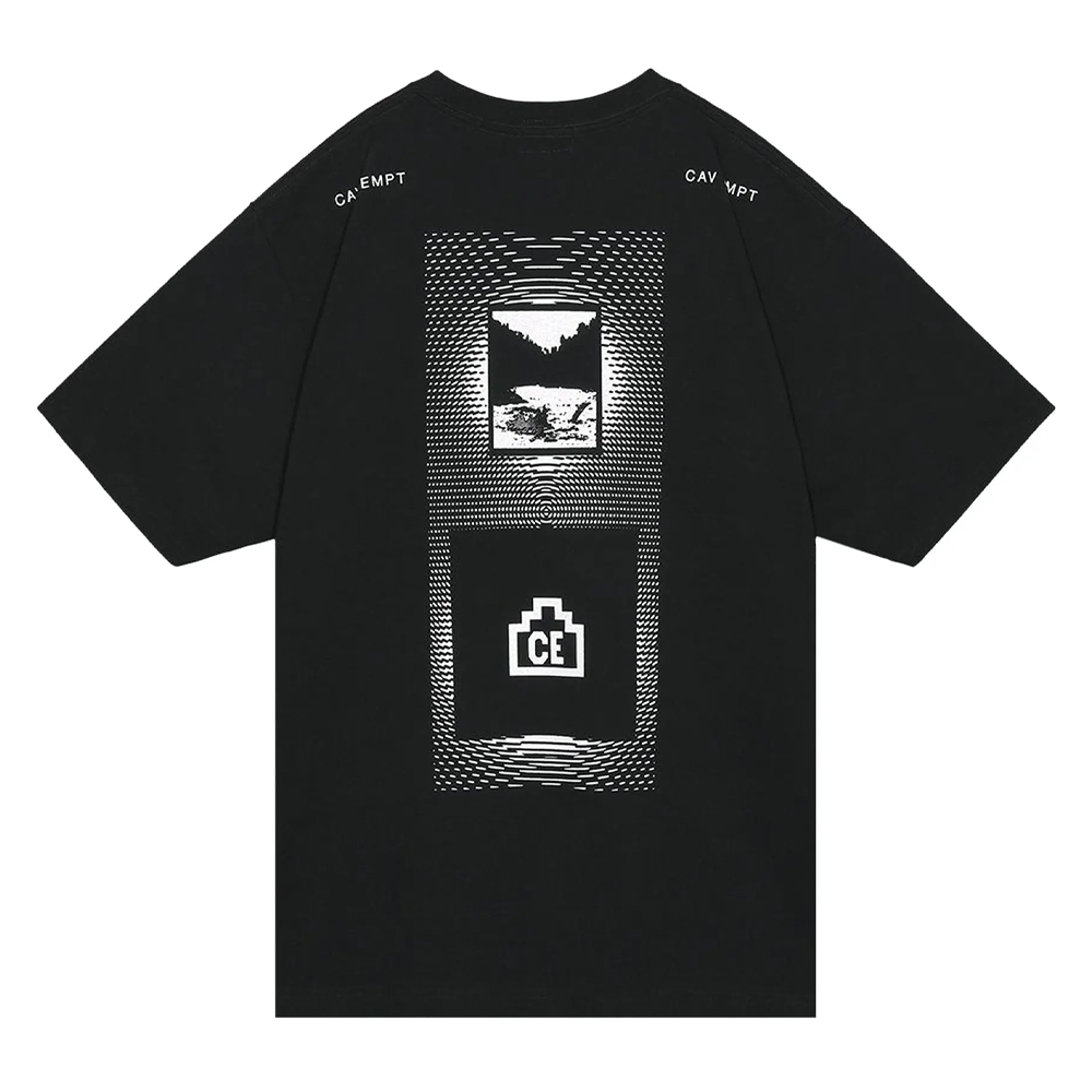 Футболка Cav Empt VH The Saturn Circus Tee 'Black' CES27T17