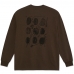 Polar Skate Co. Sequence Ls Tee Brown  PSC-F25-24