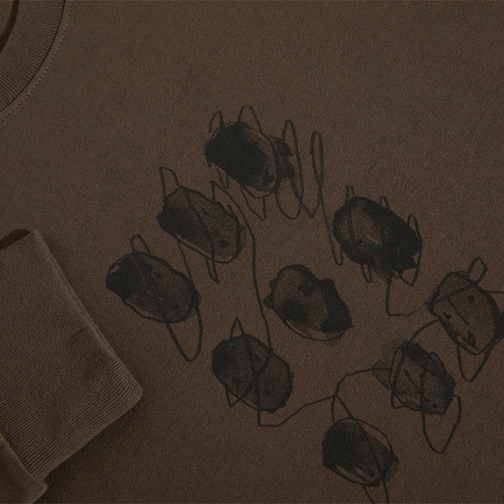 Polar Skate Co. Sequence Ls Tee Brown  PSC-F25-24