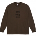 Polar Skate Co. Sequence Ls Tee Brown  PSC-F25-24