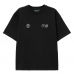 Purple Mountain Observatory Globe SS Tee Black PMO201_BLK