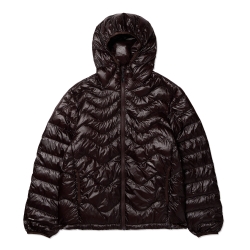 Purple Mountain Observatory Waves Puffer Jacket Brown