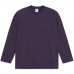 Polar Skate Co. Stroke Logo Ls Tee Dark Violet  PSC-F25-48