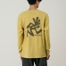 Gramicci Pigment Dyed Running Man Long Sleeve Tee Sulphur Pigment G6SU-T106-SUPG