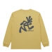 Gramicci Pigment Dyed Running Man Long Sleeve Tee Sulphur Pigment G6SU-T106-SUPG