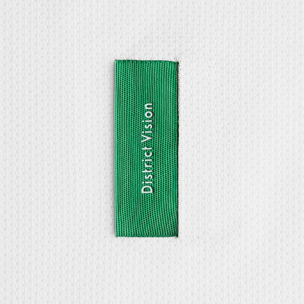 District Vision Long Sleeve Boxy Training Tee White DV0101-A_WHITE