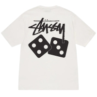 Stussy Dice Pigment Dyed Tee Natural