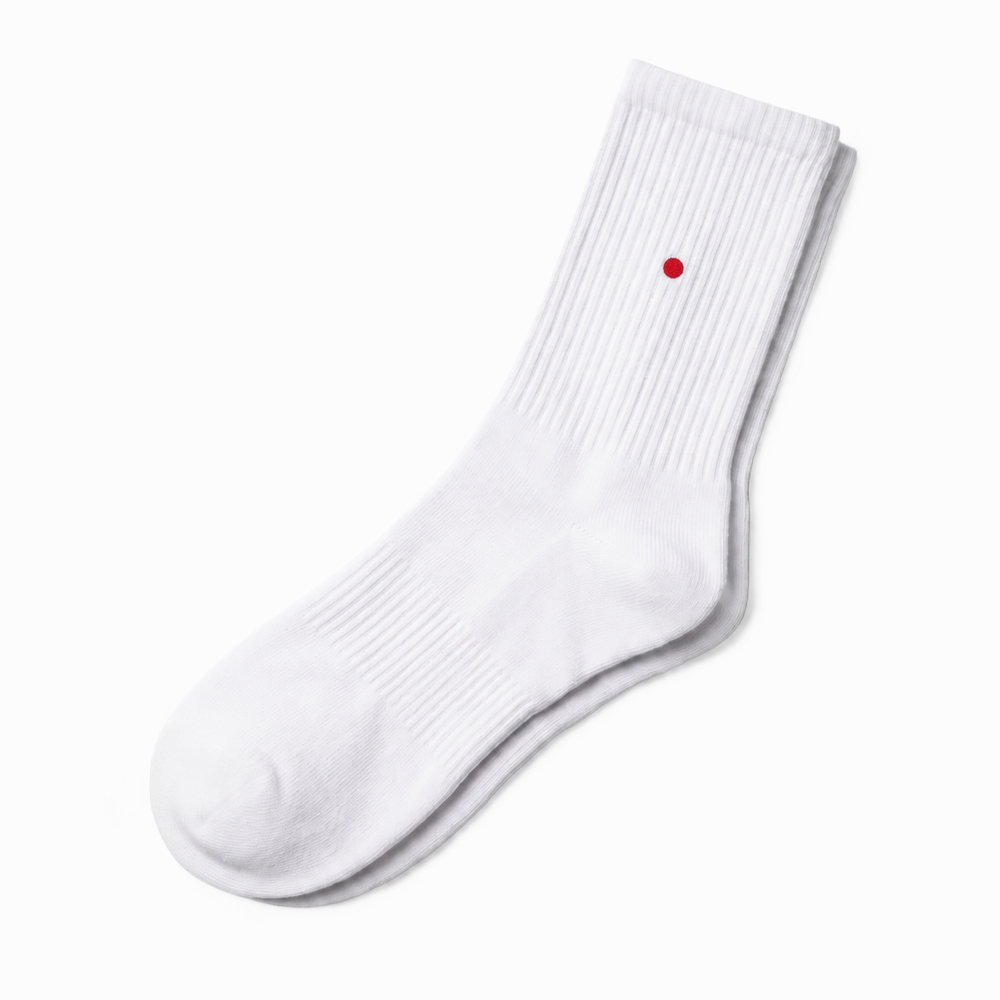 Lishop Socks Point White (5 pack) Lishop002