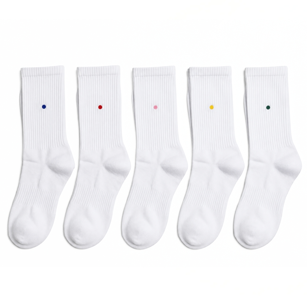 Lishop Socks Point White (5 pack)