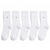 Lishop Socks Point White (5 pack)